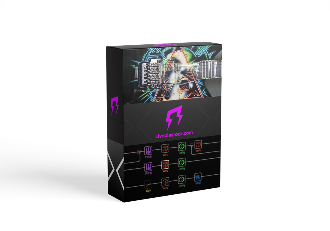 Def Leppard-style rock guitar tone presets by LivePlayRock