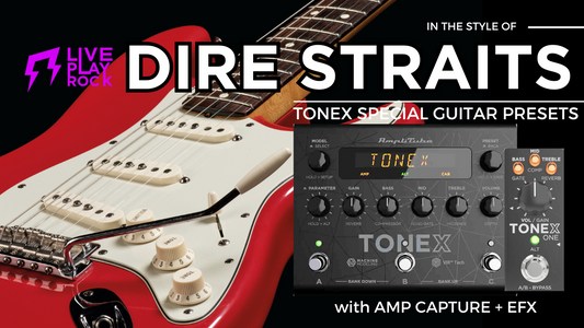 Dire Straits Style TONEX Presets | Mark Knopfler Guitar Tones Liveplayrock