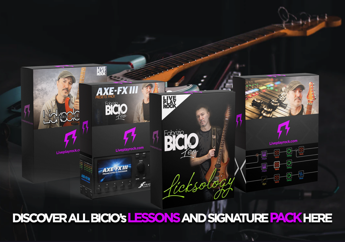 Fabrizio Bicio Leo signature Fractal FM3 FM9 Axe-Fx III guitar presets Liveplayrock