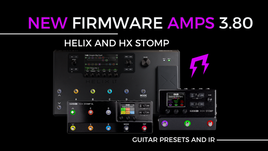 HX 3.80 Helix HX Stomp new firmware update Line6 Liveplayrock