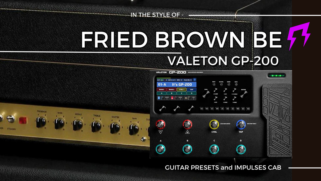 Friedman Brown Eye BE Amp Pack by Liveplayrock: Rock Presets & IR Cabs for Perfect Tone