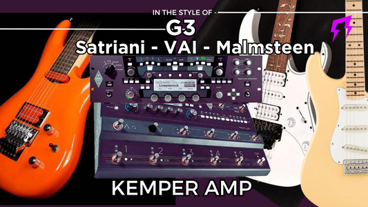 G3 Steevy Satchy Malmstyn Kemper Amp custom guitar profiles Liveplayrock