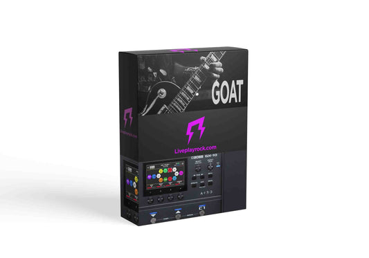 GOAT LiveSet Presets BOSS GX-10 Guitar Tones IRs Liveplayrock