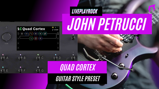 John Petrucci tones Quad Cortex Neural DSP presets Liveplayrock