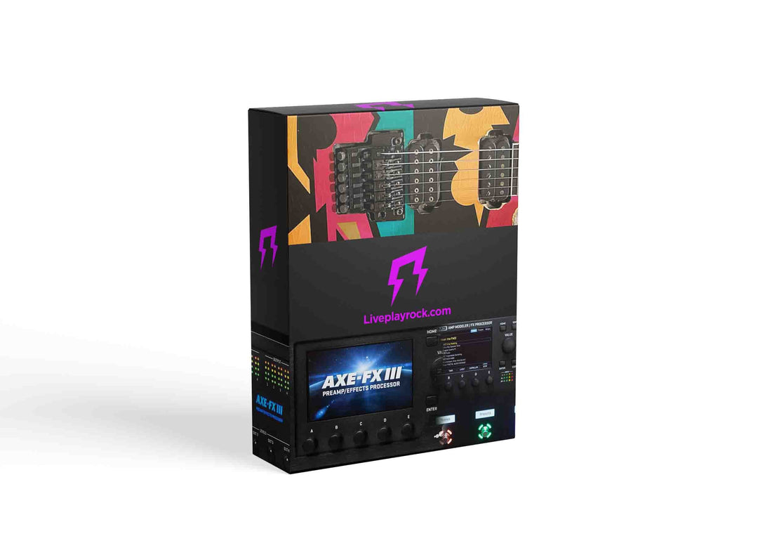 Fractal Axe-Fx FM3 FM9 guitar presets by LivePlayRock