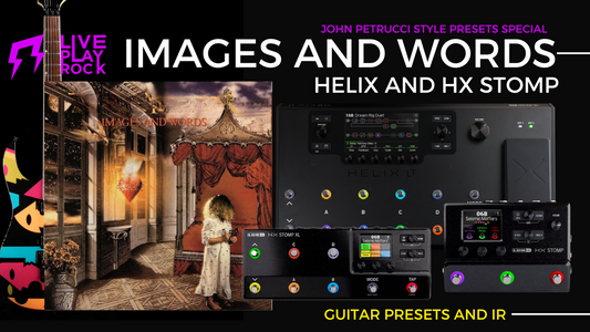 Petru Prog Helix HX Stomp Presets & IR | Liveplayrock