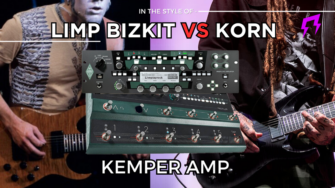 Limp Bizkit vs Korn style Kemper Amp pack custom profiles Liveplayrock