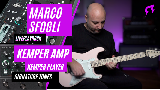 Marco Sfogli Kemper Amp and Kemper Profiler Player Official signature tones