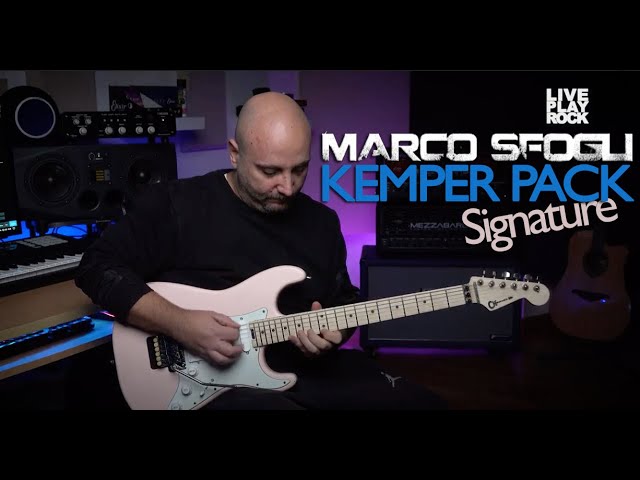 Marco Sfogli Kemper Profiler Player Amp signature preset Liveplayrock