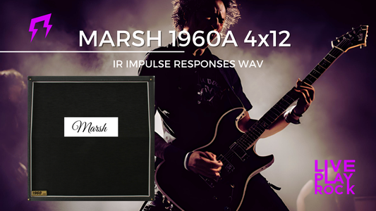 Marsh 1960A 412 cabinet Impulse responses IR Liveplayrock