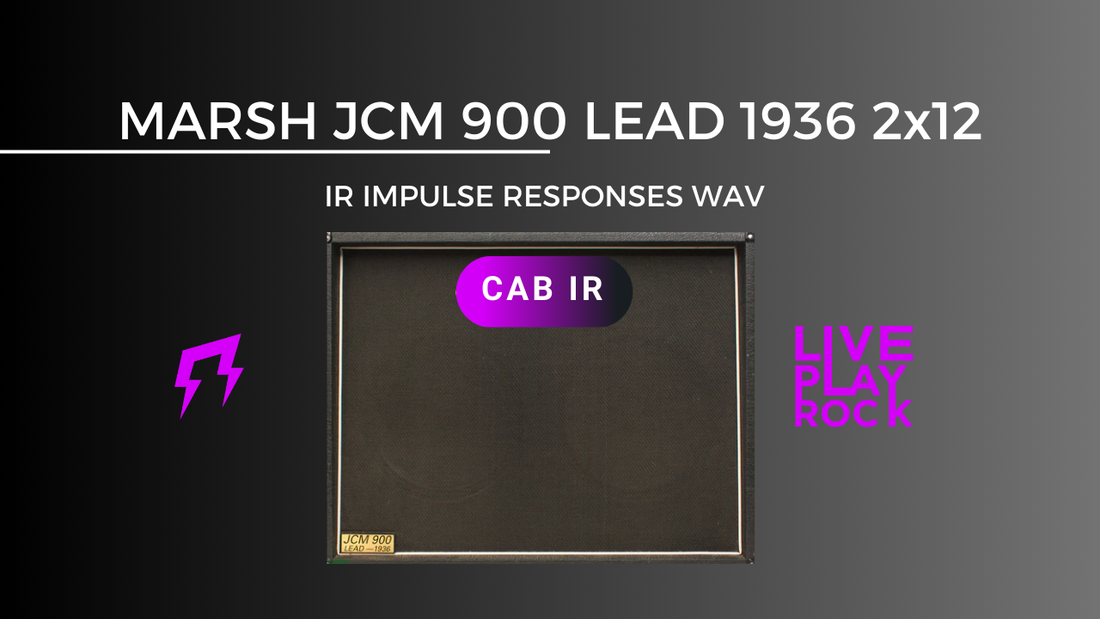 Marsh JCM 900 LEAD-1936 2x12 cabinet Impulse responses IR Liveplayrock