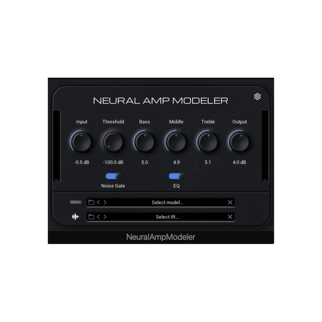 NAM Neural Amp Modeler, software plugin amp captures by Liveplayrock