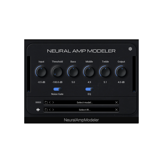 NAM Neural Amp Modeler, software plugin amp captures by Liveplayrock