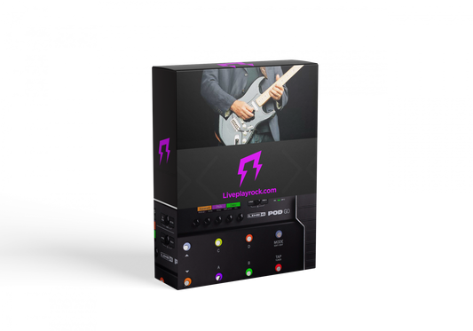 Line 6 Pod Go guitar presets by LivePlayRock