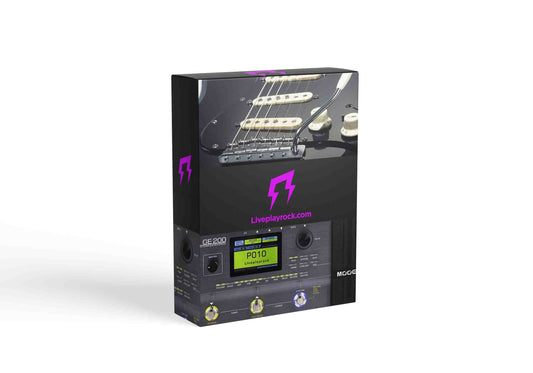 Mooer GE 200 and GE 300 guitar presets by LivePlayRock
