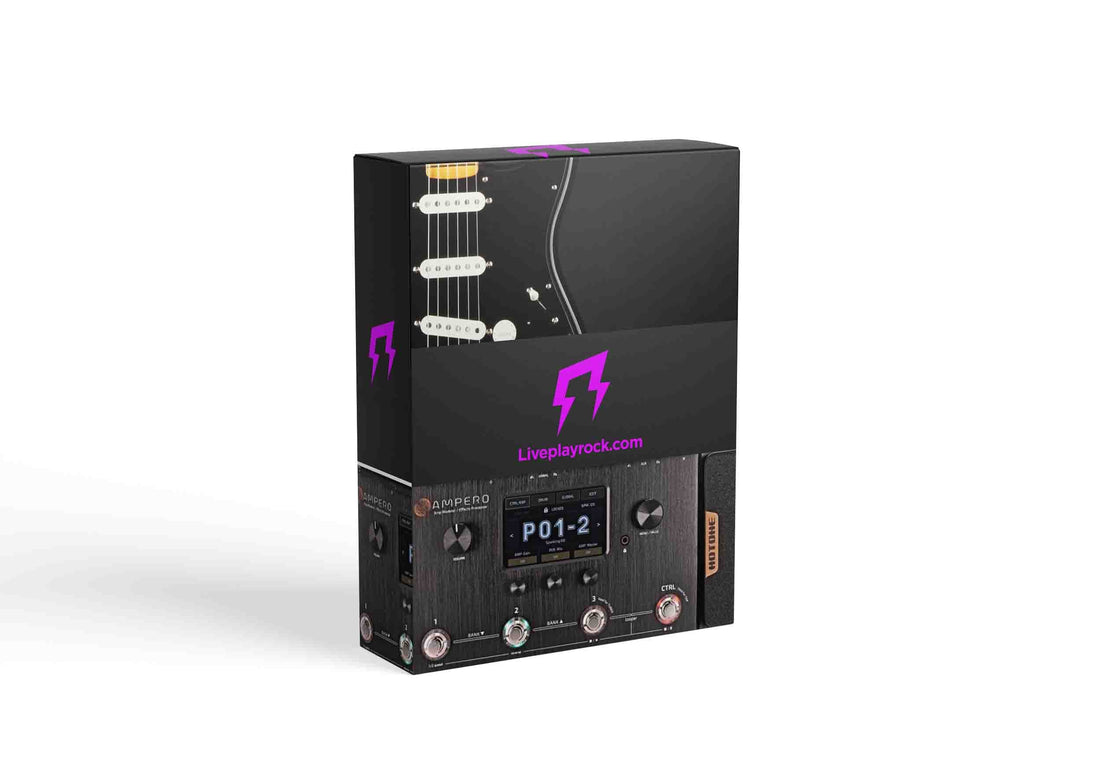 Hotone Ampero and Ampero 2 guitar presets by LivePlayRock