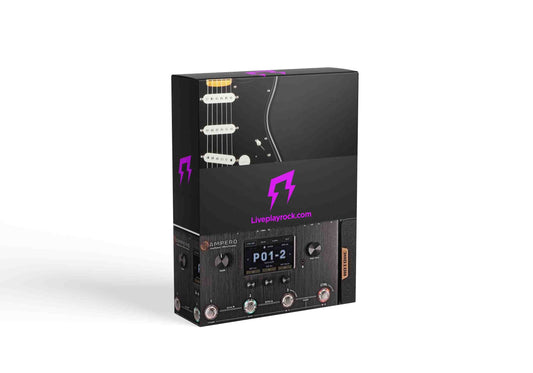 Hotone Ampero and Ampero 2 guitar presets by LivePlayRock