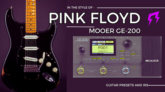 Comfort Dave Mooer GE 200 Liveplayrock Guitar presets and IR
