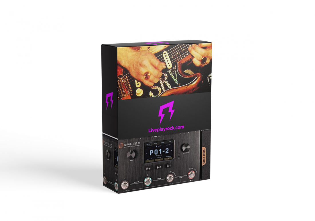 Blues guitar tone presets by LivePlayRock
