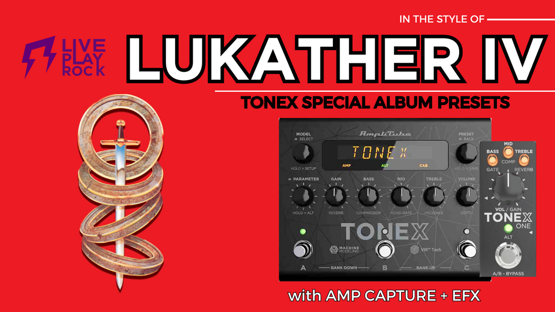 Steve Lukather Guitar Presets style Toto IV: ToneX Pack for Luke Sound