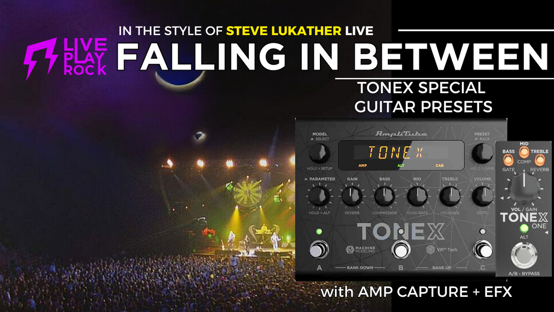 Steve Lukather Toto Live Tone | TONEX Amp Captures & IR | Liveplayrock