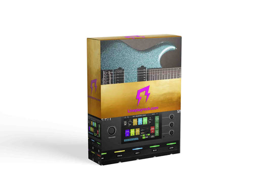 Luker style | HEADRUSH | Liveplayrock Guitar presets "Golden pack series"