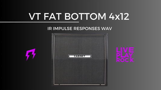 VHT Fat Bottom 4×12 cabinet Impulse responses IR Liveplayrock