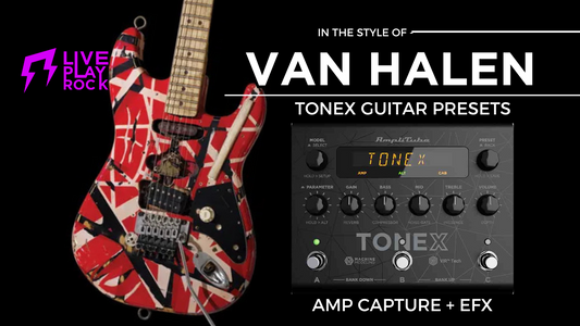 Van Halen style TONEX IK Multimedia Liveplayrock EVH guitar presets