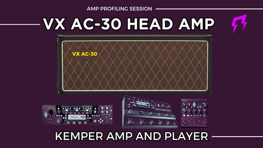 Vox AC-30 head® amp Kemper Amp and Kemper Player Liveplayrock