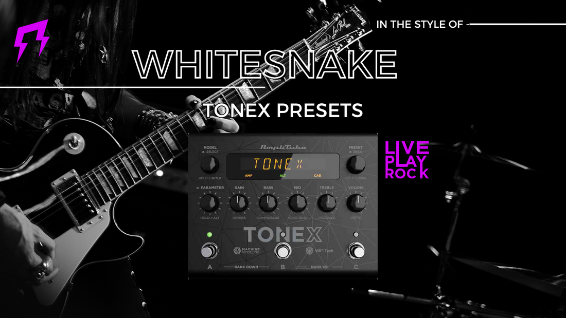 Whitesnake style | TONEX IK Multimedia | Liveplayrock guitar presets