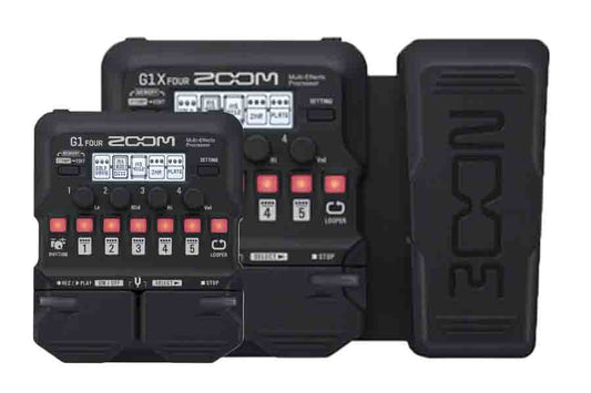 ZOOM G1 FOUR / G1X FOUR – Pro Guitar Tones for Every Player