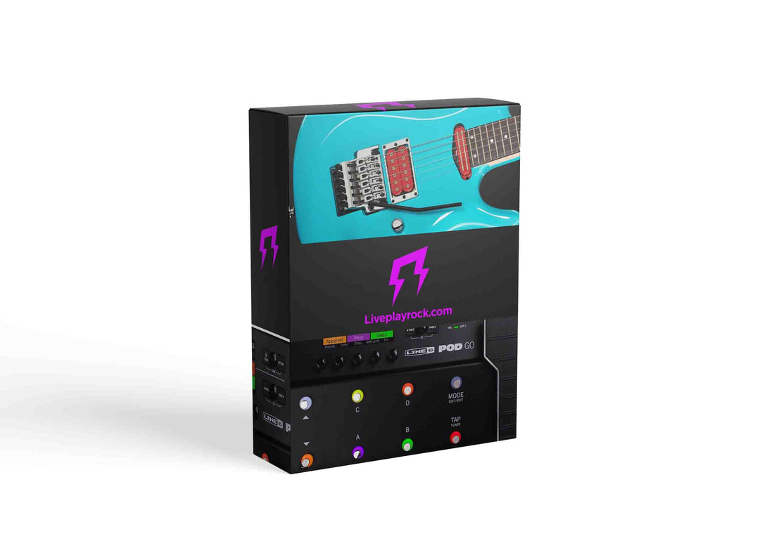 Satchy style Pod Go presets with IRs Liveplayrock