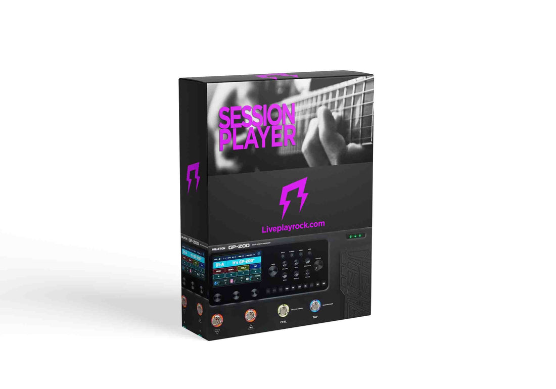 Valeton GP-200 and GP-5 guitar presets by LivePlayRock
