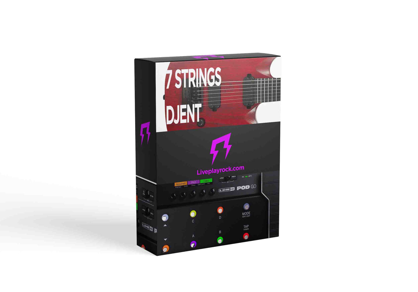 7 strings metal Djent style Pod Go Line 6 presets