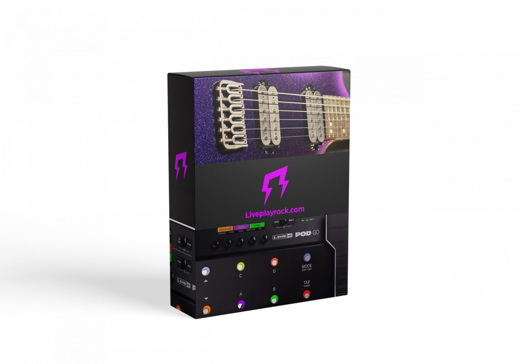 Line 6 POD Go Presets & Patches | Artist Tones | Liveplayrock