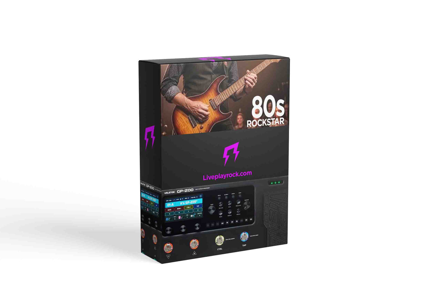 80s Rockstar style Valeton GP-200 presets