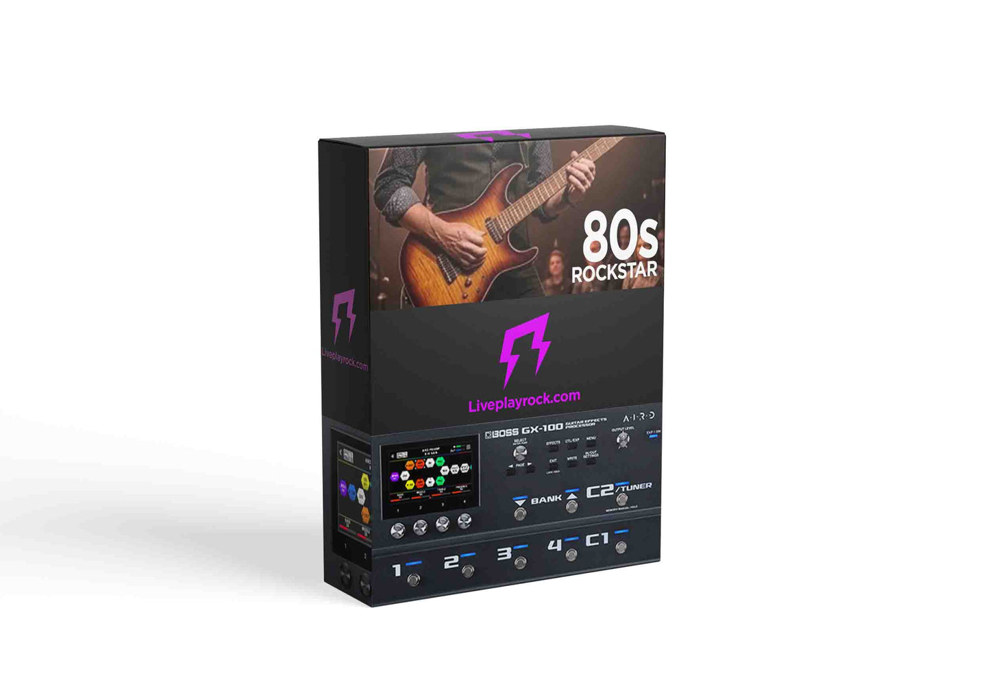 80s Rockstar style BOSS GX-100 presets