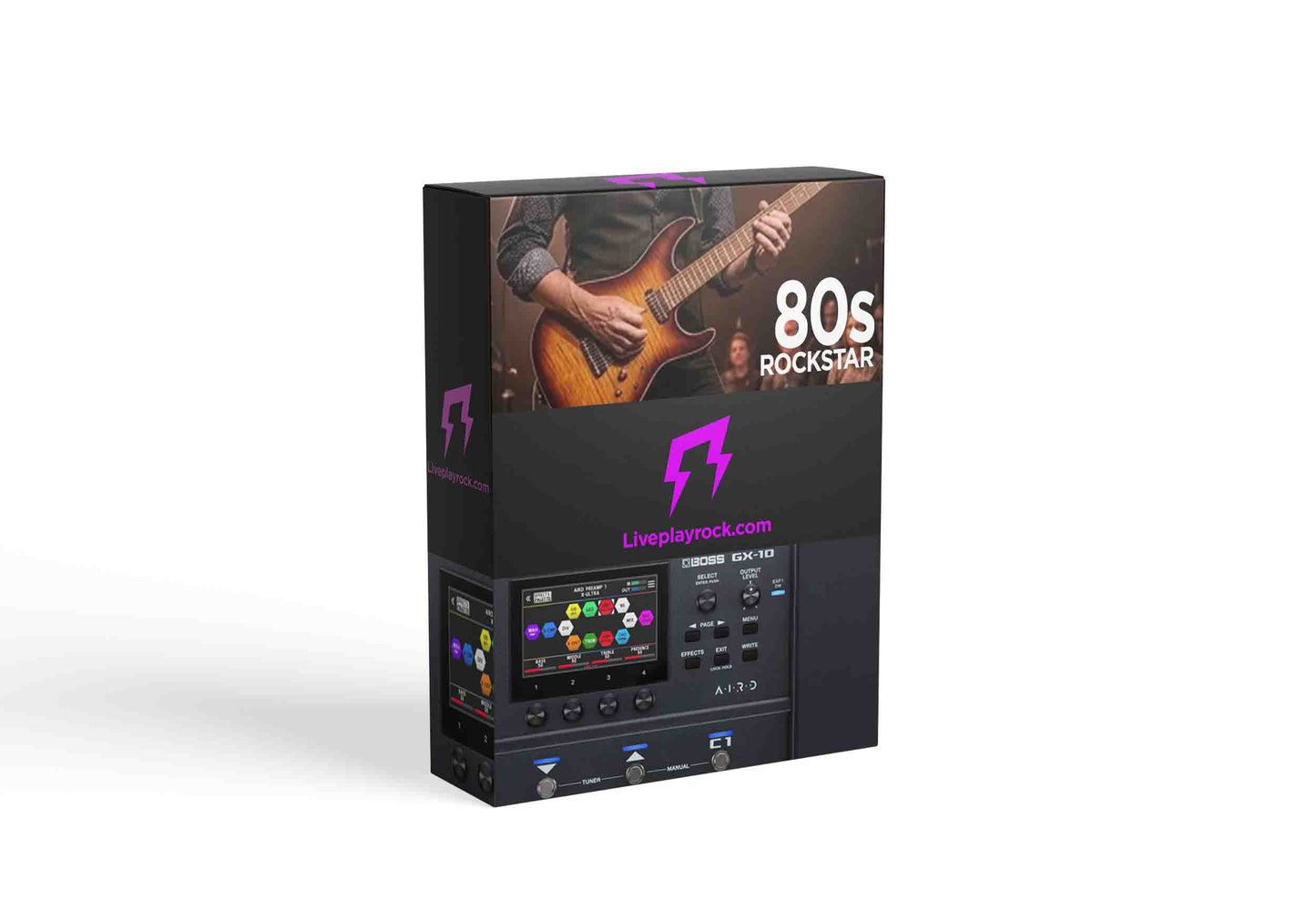 80s Rockstar style BOSS GX-10 presets