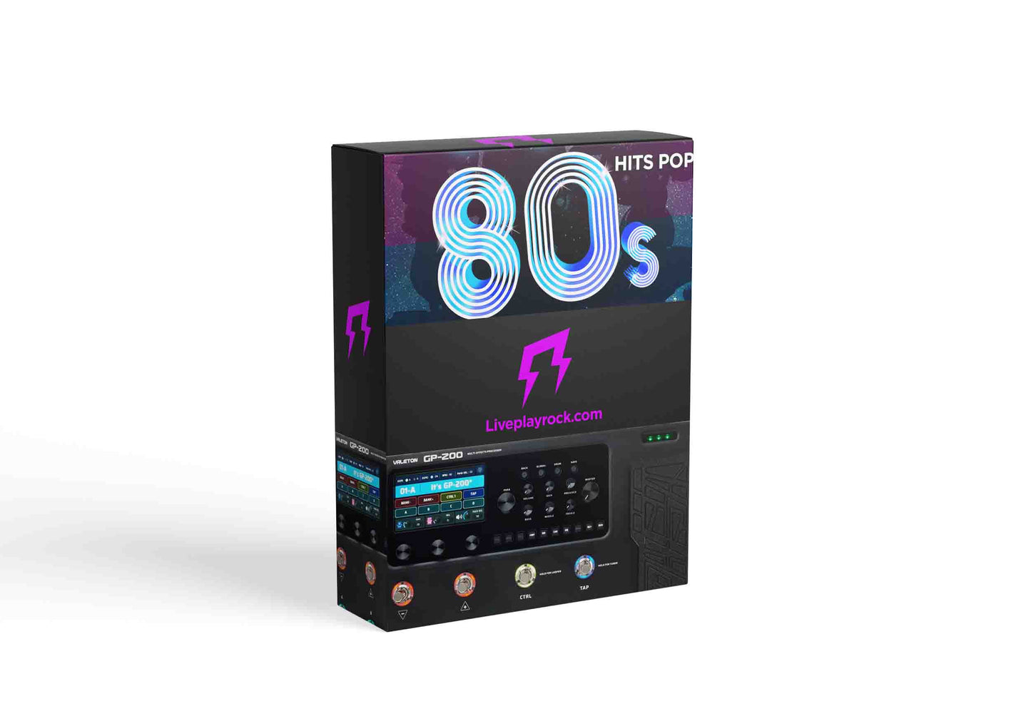 80's Hits Pop style Valeton GP-200 presets