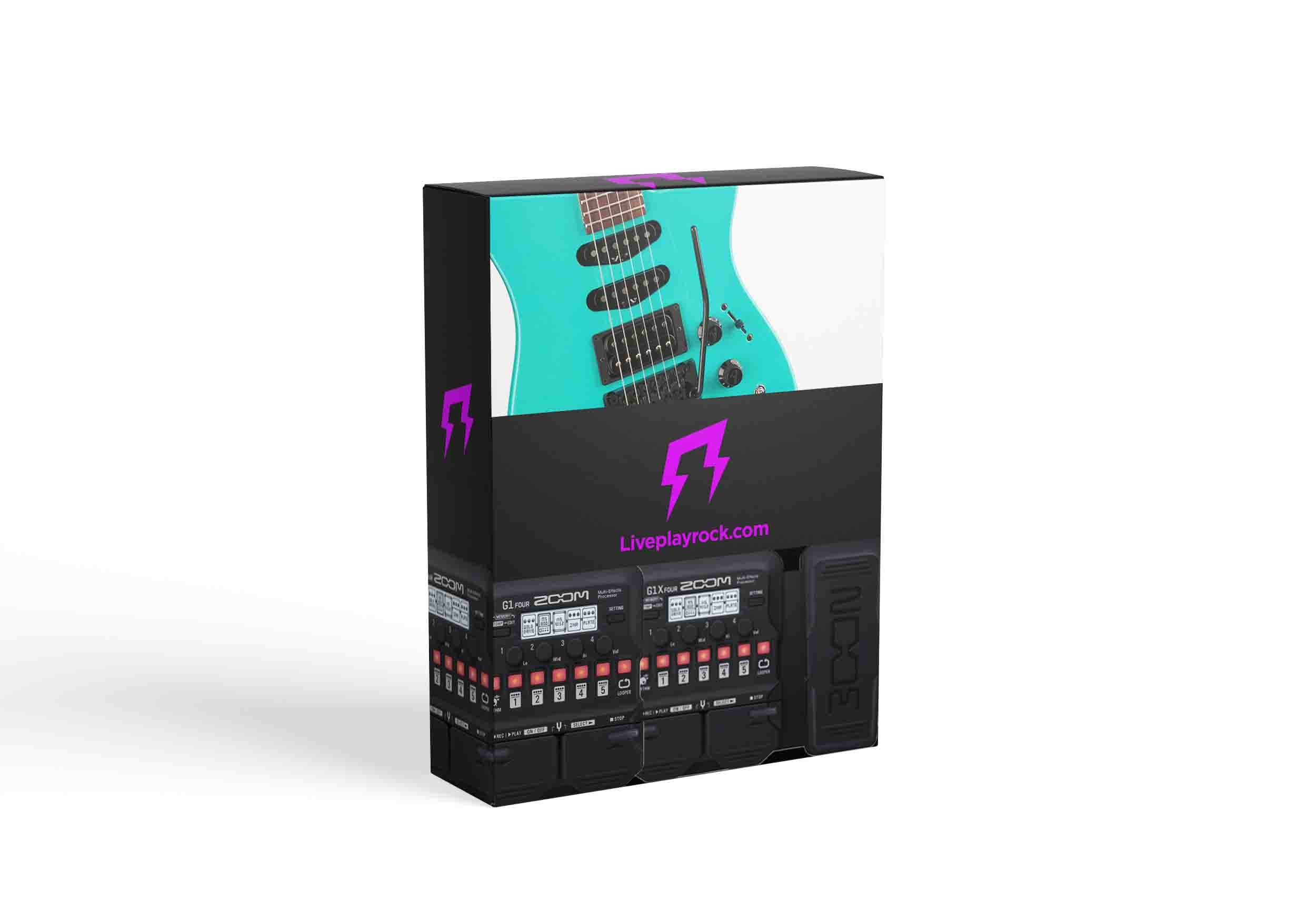 80s session ZOOM G1 FOUR and ZOOM G1X FOUR presets Liveplayrock