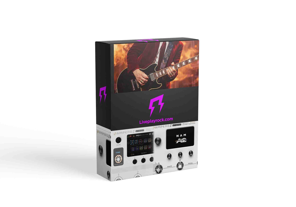 High Voltage Ampero II and Ampero II Stage and Stomp presets