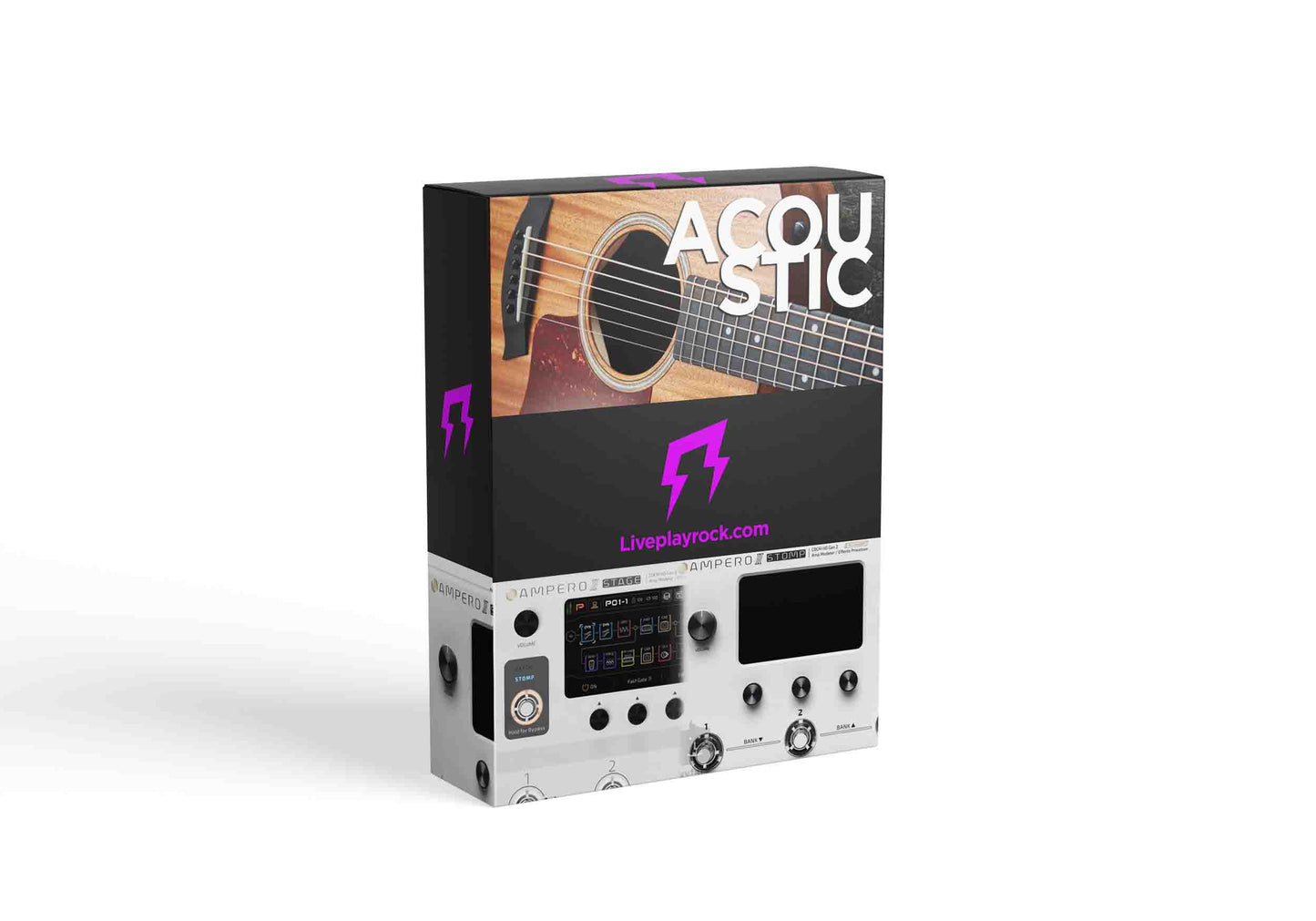 Acoustic session style Ampero II Stage and II Stomp presets