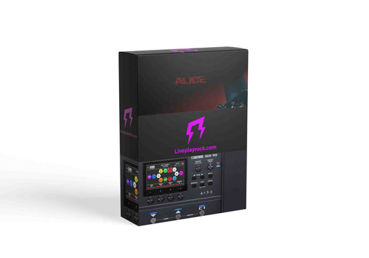 Alice Cooper style BOSS GX-10 presets