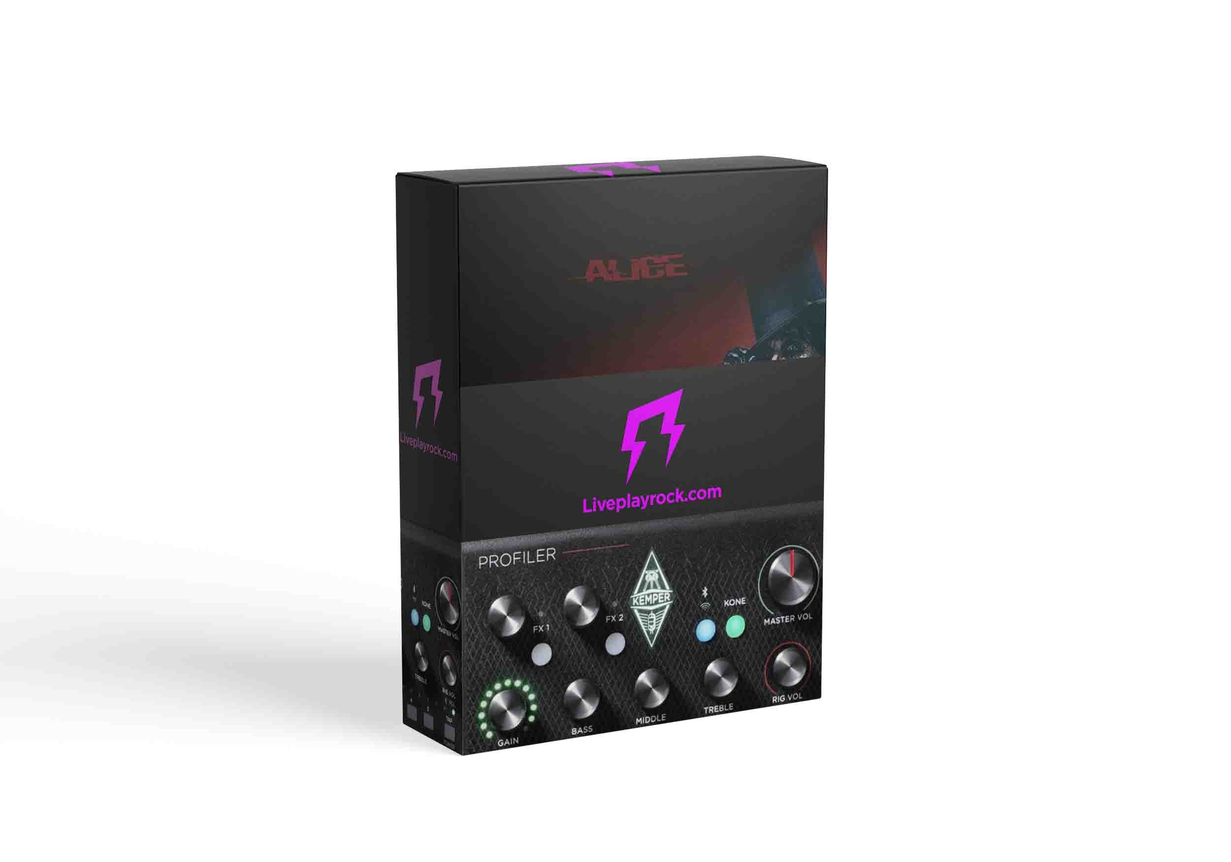 Alice Cooper style Kemper Player Liveplayrock guitar profiles
