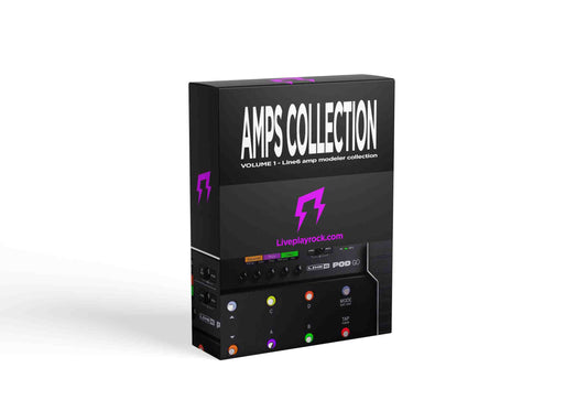 Amps collection Line6 modeler vol.1 Pod Go presets