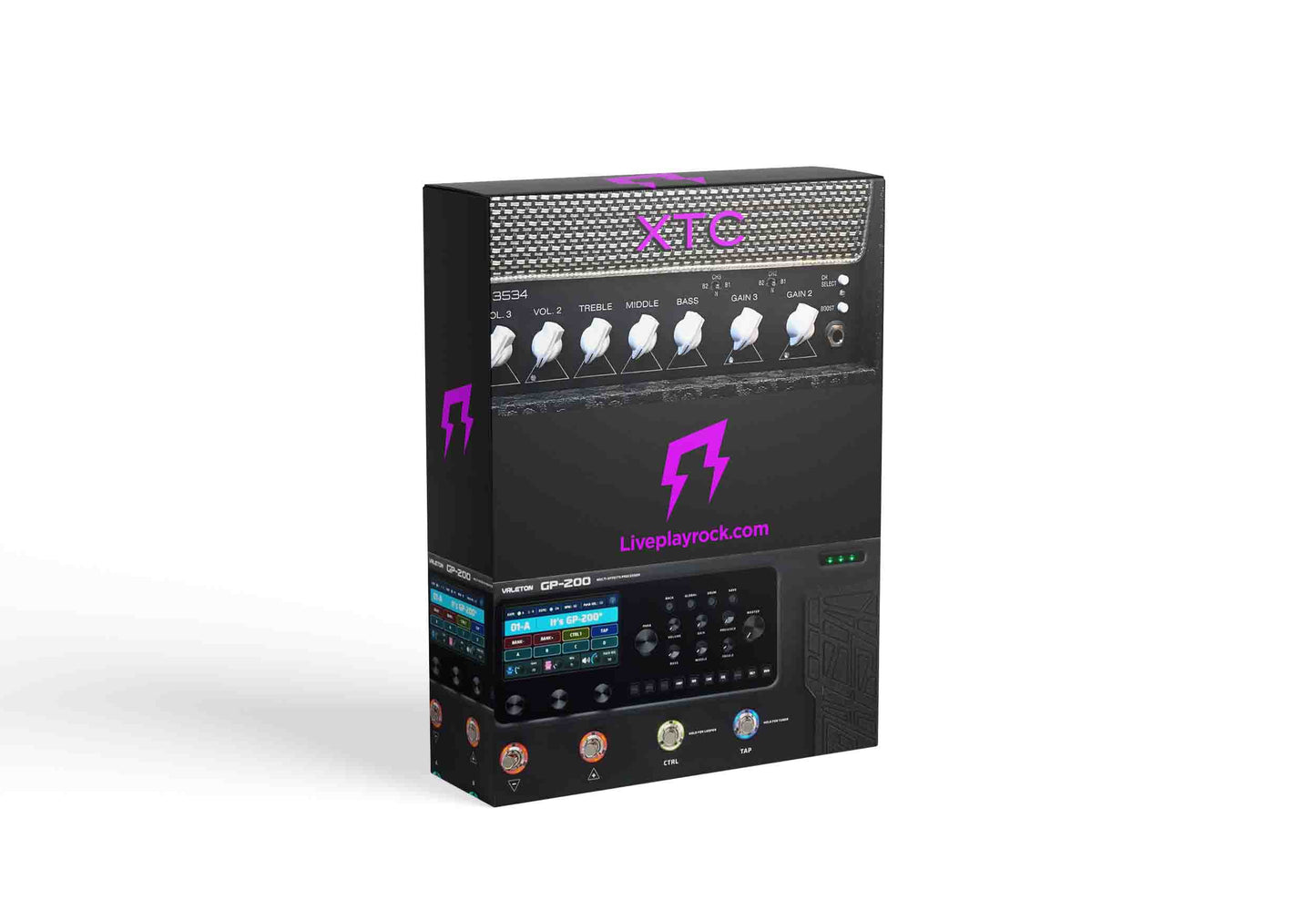 Bogna XTC amp style Valeton GP-200 presets