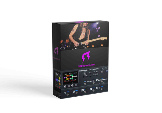 Ben Jovey live Wembley 1995 style BOSS GX-100 presets