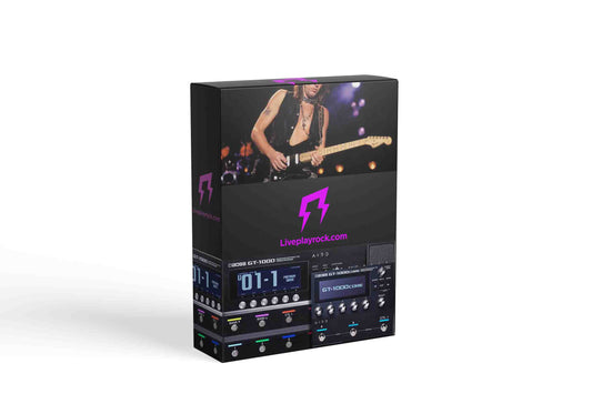 Ben Jovey live Wembley 1995 style BOSS GT-1000 and GT-1000 CORE presets