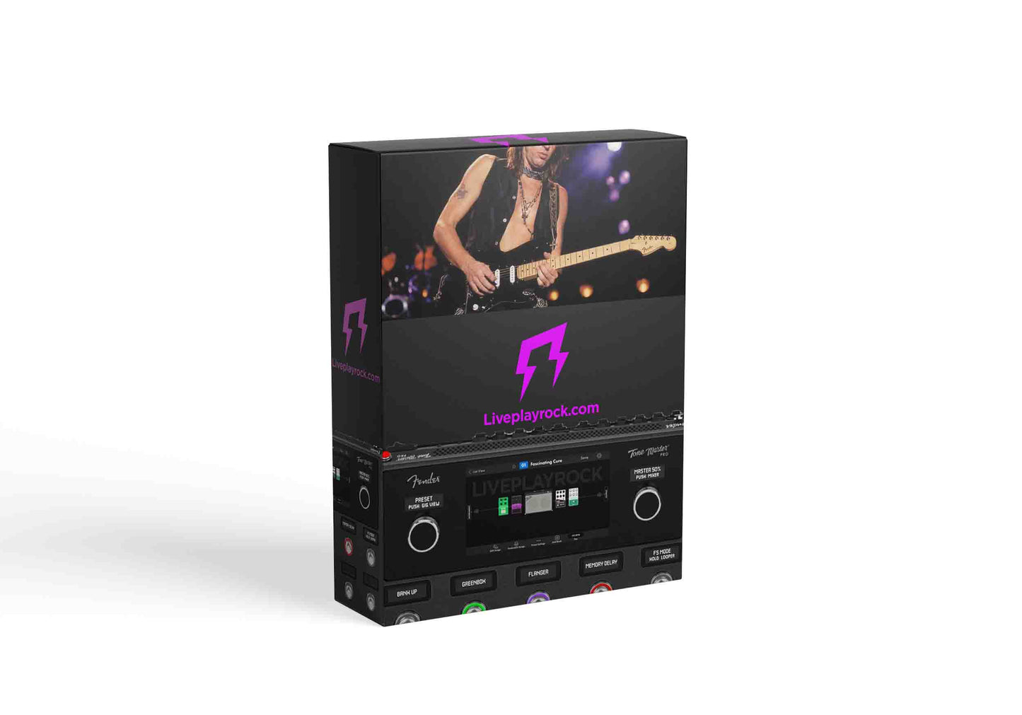 Ben Jovey live Wembley 1995 style Fender Tone Master Pro presets