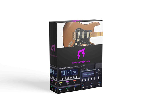 Bruno Mars style BOSS GT-1000 and GT-1000 CORE presets